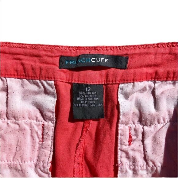 FRENCH CUFF Women’s Salmon Capris Size 12 - Picture 3 of 3